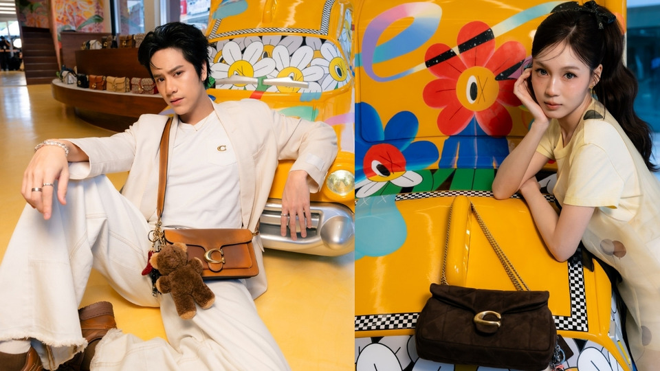“นนน กรภัทร์” ควง “เลิฟ ภัทรานิษฐ์” ร่วมเปิด COACH PLAY แห่งแรกในไทย ใจกลางสยามสแควร์