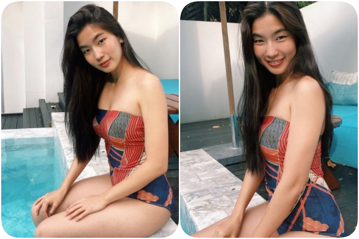 ใช้คำว่าน่ารักเปลืองมาก  'ก้อย อรัชพร' อวดผิวแทนในชุดว่ายน้ำ