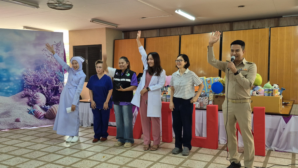 รพ.สตูล จัดงานปีใหม่–วันเด็ก 2569 เติมรอยยิ้มบุตรหลานผู้ป่วย–เจ้าหน้าที่ ภายใต้แนวคิดรักชาติไทย ใส่ใจโลก