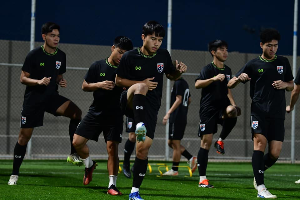 "ทีมชาติไทย U23" ซ้อมครั้งแรกที่ซาอุฯ ก่อนลุยศึกชิงแชมป์เอเชียตะวันตก