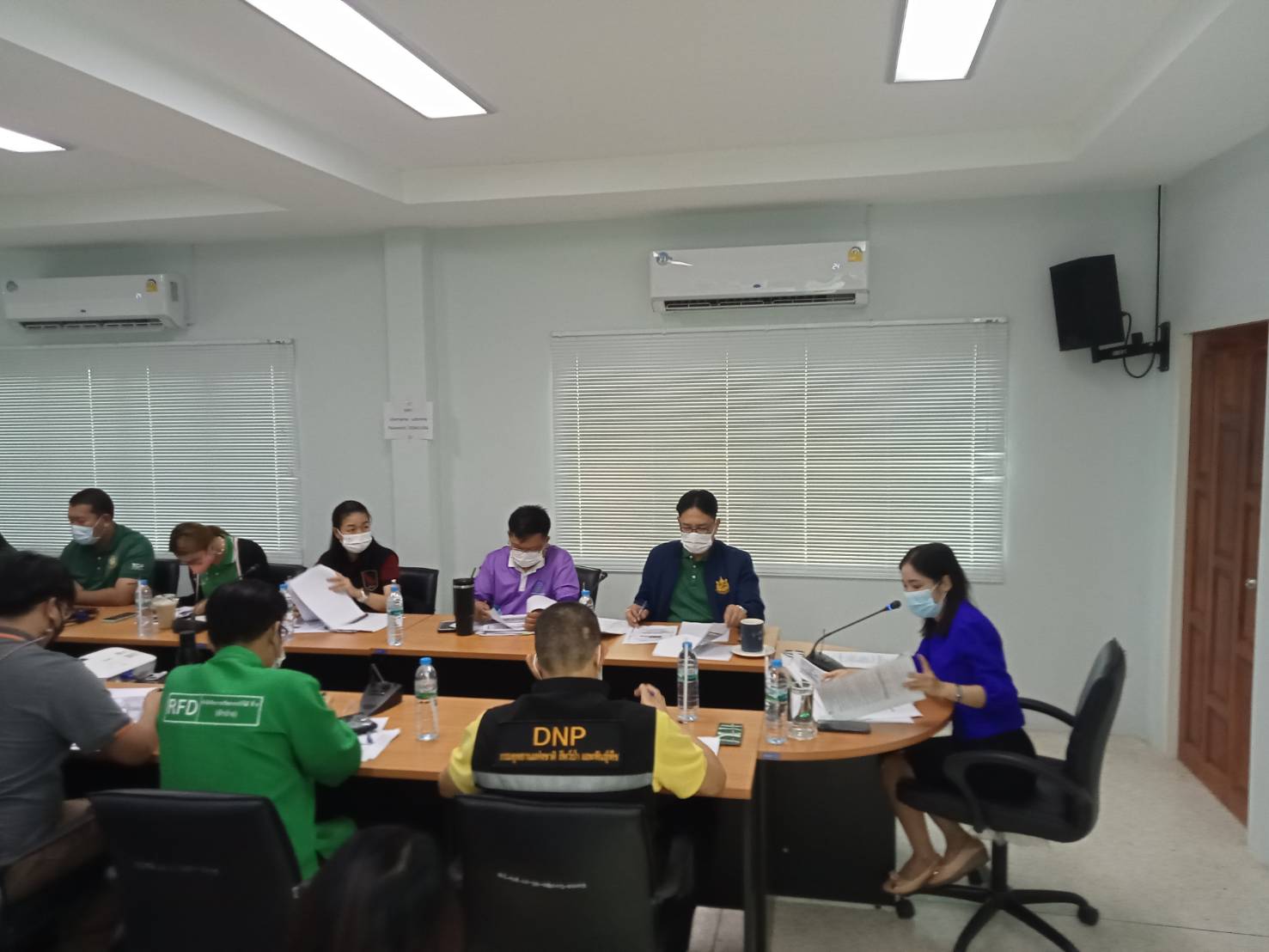ทสจ.อุตรดิตถ์เรียกประชุมคณะทำงานติดตามไฟป่า-หมอกควันและฝุ่นละอองขนาดเล็ก