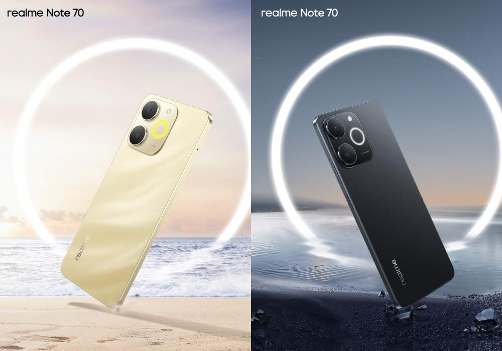 สมาร์ตโฟนสายแอคทีฟ realme Note 70 ครบเครื่อง แบตอึด-ราคาประหยัด