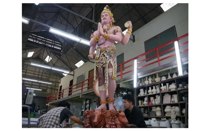 สรุปงานปั้นต้นแบบประติมากรรม612ชิ้นเสร็จสมบูรณ์