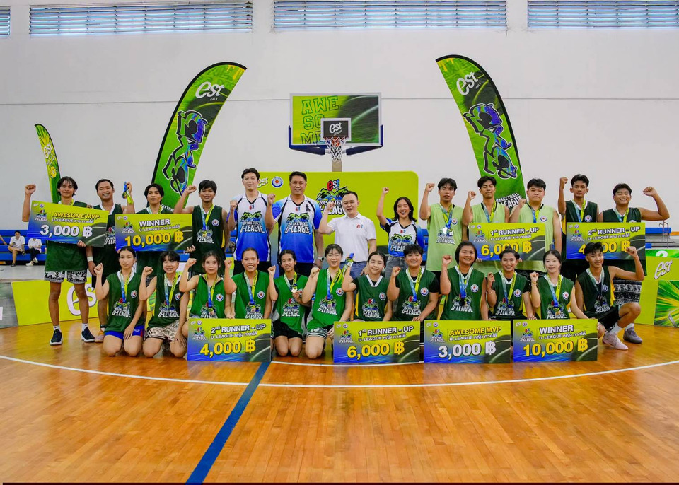 หนุ่มม.ทักษิณ- สาวมรภ.นครฯ แชมป์ ศึก บาสฯภาคใต้ est 3x3ยูลีก