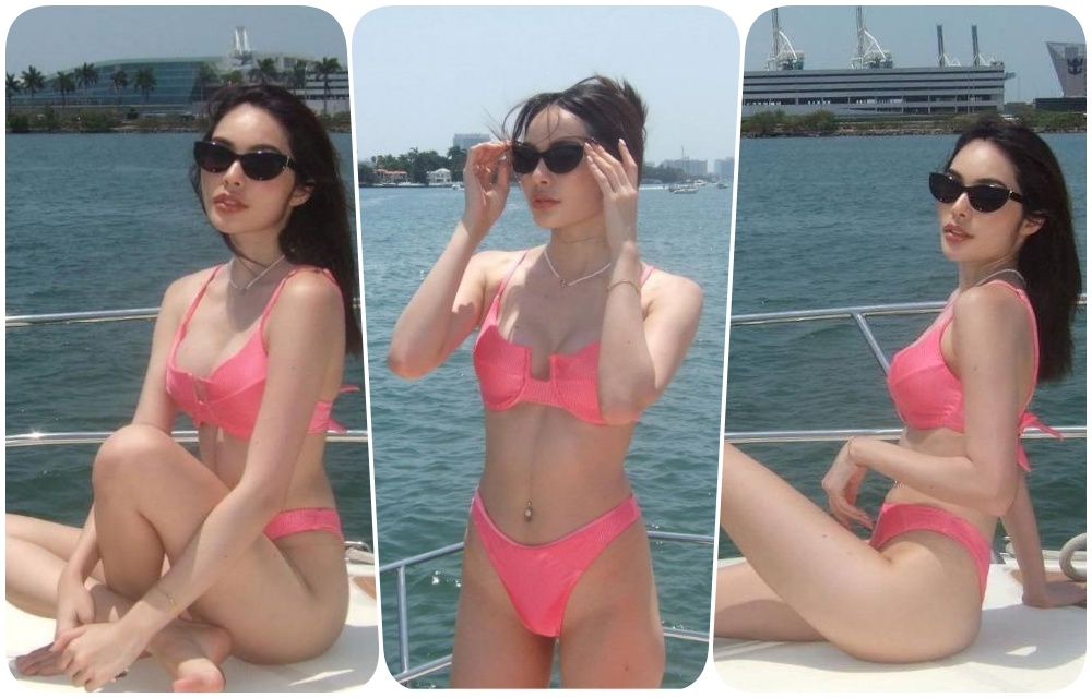 เดือดปรอทแตก! "ชาล็อต ออสติน" นุ่งบิกินีตัวจิ๋ว อวดหุ่นเซี๊ยะเกินต้าน