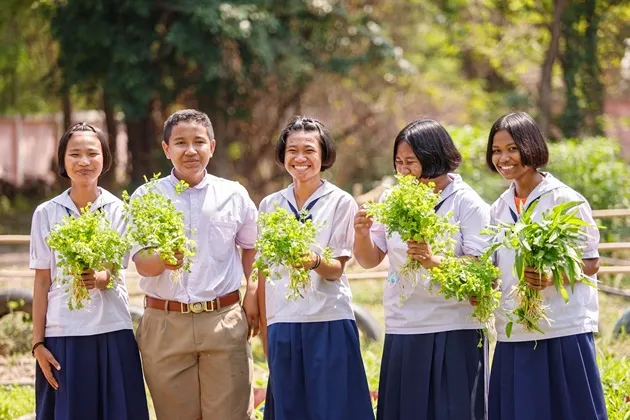 โครงการ Smart Farmer โรงเรียนบ้านโคกมะเมียน จ.สุรินทร์