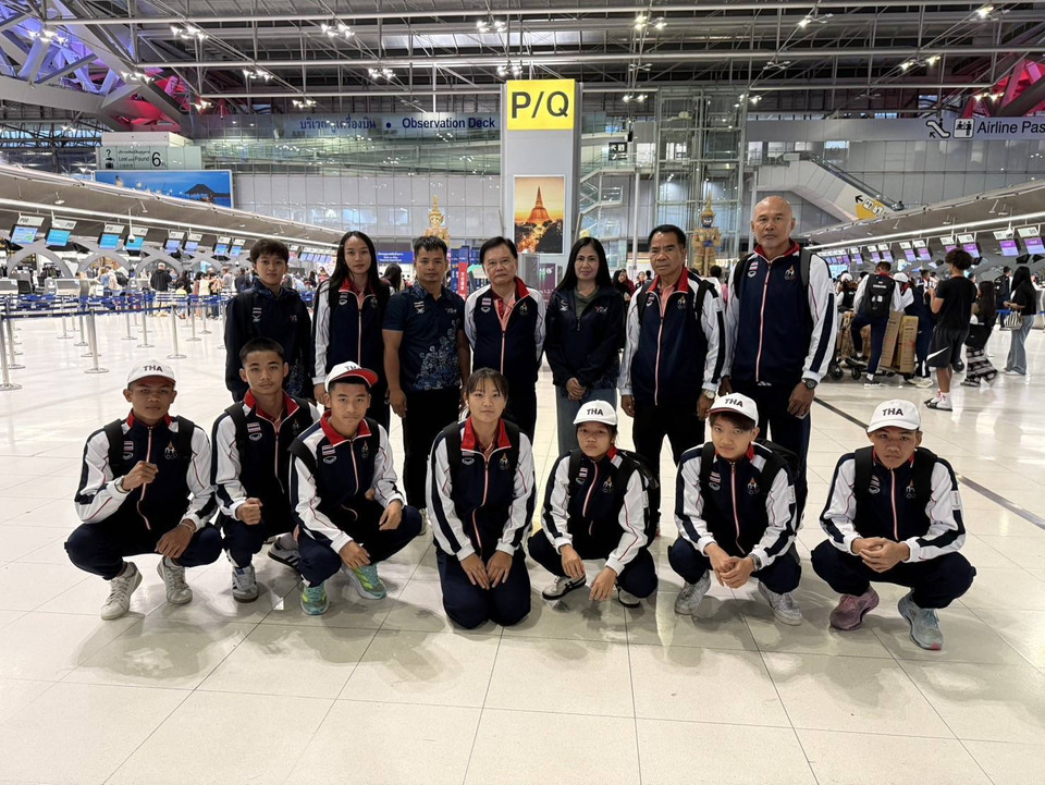 กำปั้นยังเติร์กไทยลัดฟ้าสู่บาห์เรน หวังคว้าทองเอเชี่ยนยูธเกมส์2025