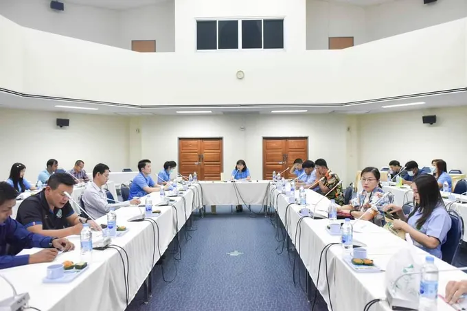 กลุ่มงานอนามัยสิ่งแวดล้อมฯกาญจนบุรีจัดประชุมคณะกรรมการครั้งที่ 3/2567 