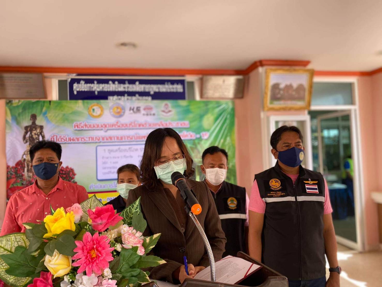 บ้านกรูด เร่งช่วยประชาชน795 ครัวเรือนที่ได้รับผลกระทบโควิด19