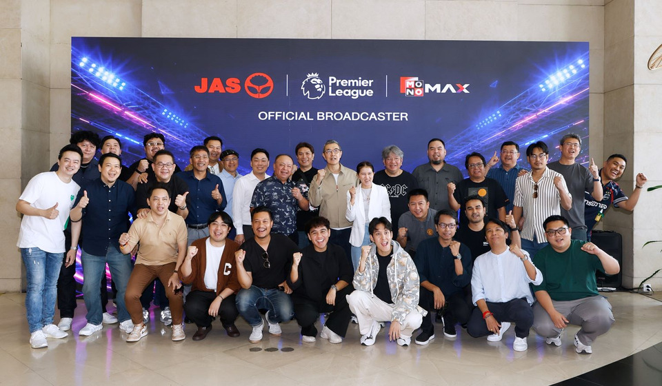 JAS เปิดฤดูกาลพรีเมียร์ลีก 2026/27 ถ่ายสดครบทุกแมตช์ “บอ.บู๋” นำทีมนักพากย์เจาะลึกเกม เริ่ม 22 ส.ค.นี้