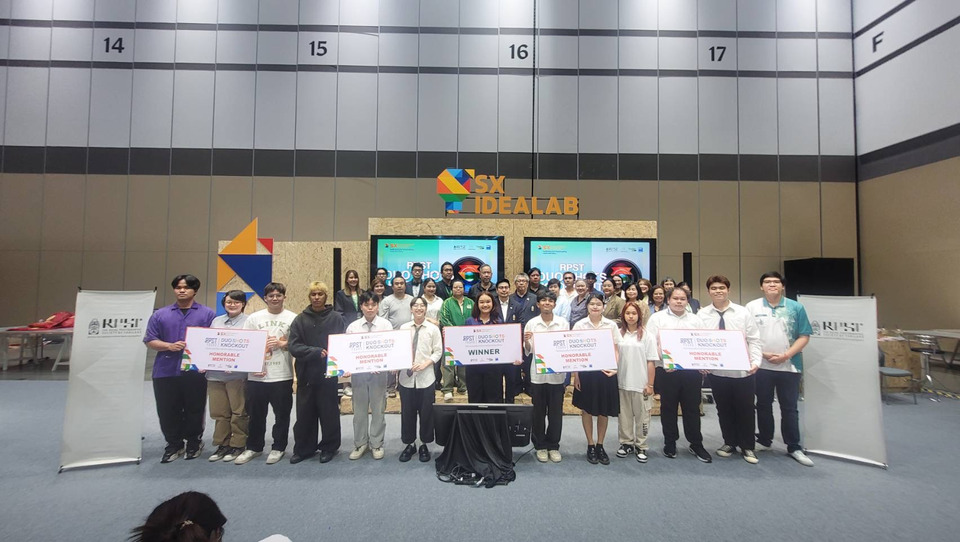 DPU โชว์ศักยภาพนักศึกษา คว้ารางวัลจากเวที “RPST DUO SHOTS KNOCKOUT” ในงาน SX 2025 สะท้อนพลังครีเอทีฟสู่เวทีระดับประเทศ