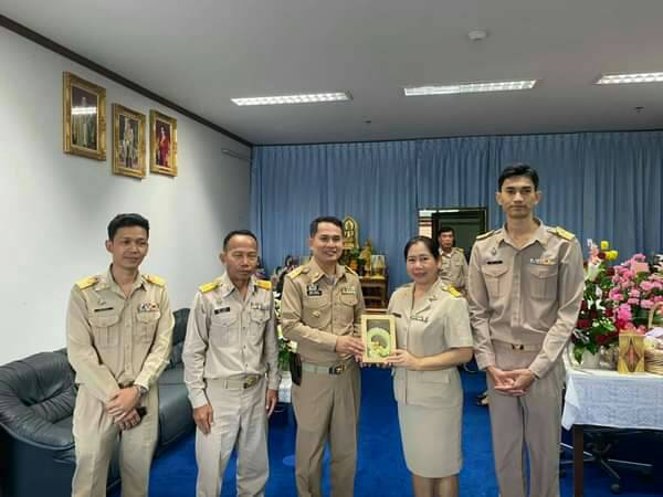 ส.ปชส.พร้อม สวท.ยโสธรเข้าคารวะและแสดงความยินดีรองผู้ว่าราชการจังหวัดยโสธรคนใหม่