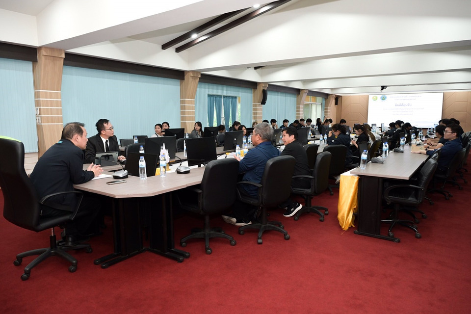 สชป.3 บรรยาย–แลกเปลี่ยนความรู้บริหารน้ำแก่นิสิต ม.เกษตรศาสตร์