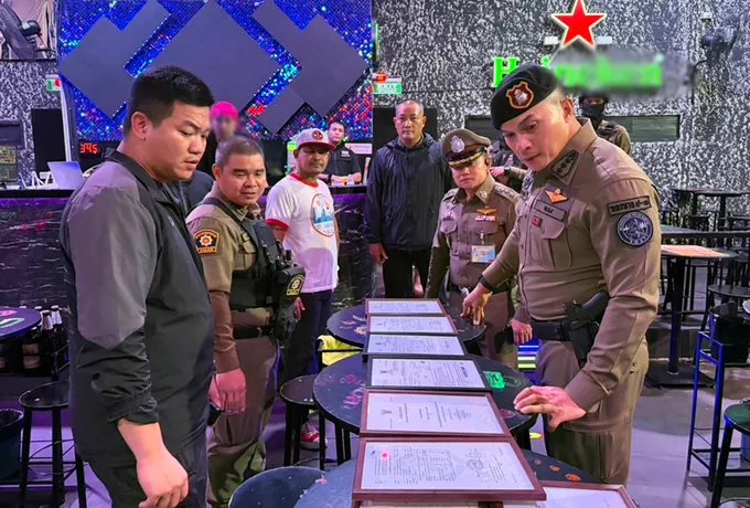 สน.วังทองหลาง ผนึก S.W.A.T. บุกตรวจ 8 สถานบริการ สุ่มตรวจ 35 คนไม่พบยาเสพติด