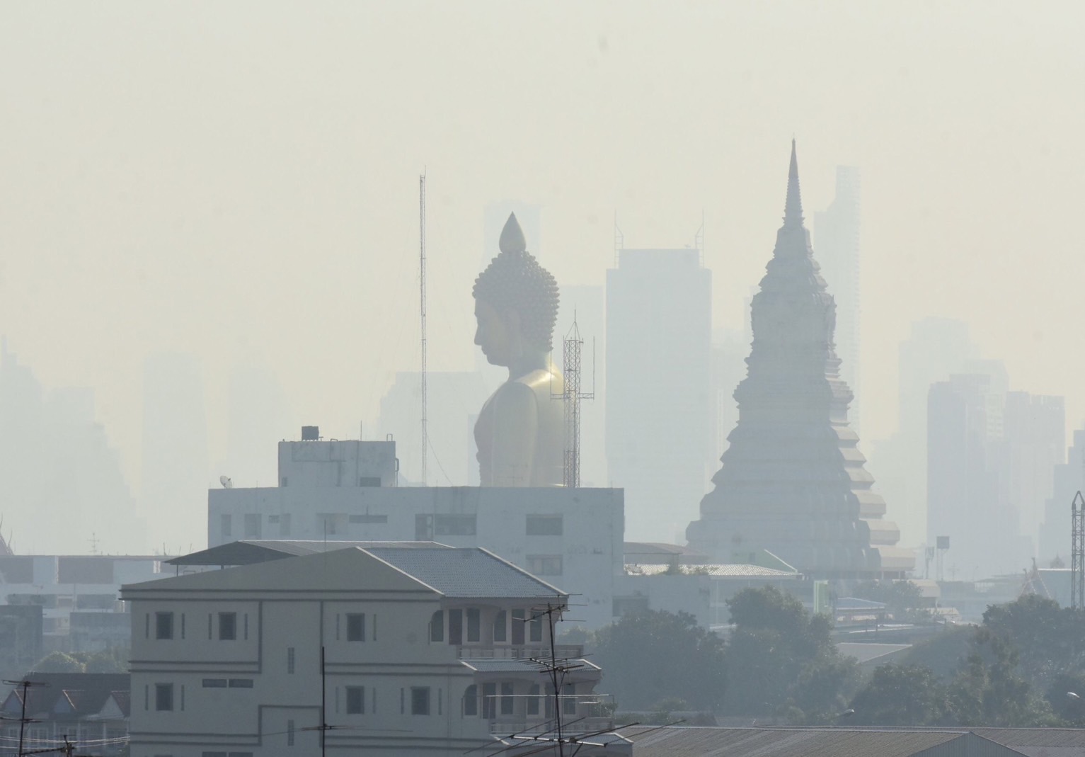 เช็ก 20 อันดับค่าฝุ่น PM2.5 เขตสูงสุดใน กทม.เช้านี้!