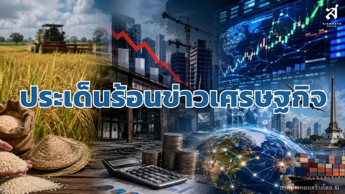 ประเด็นร้อนข่าวเศรษฐกิจ วันที่ 3 สิงหาคม 2569