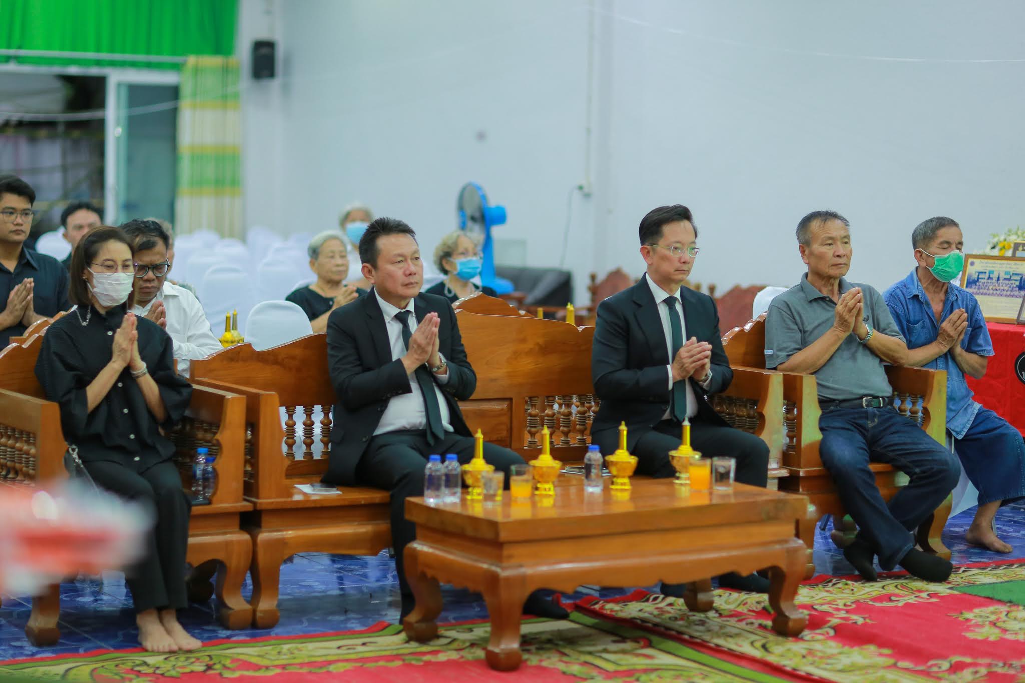 คณะผู้บริหารเอสซีจีซี-เพื่อนพนักงาน ร่วมแสดงความอาลัยพนักงานที่เสียชีวิตเหตุเพลิงไหม้