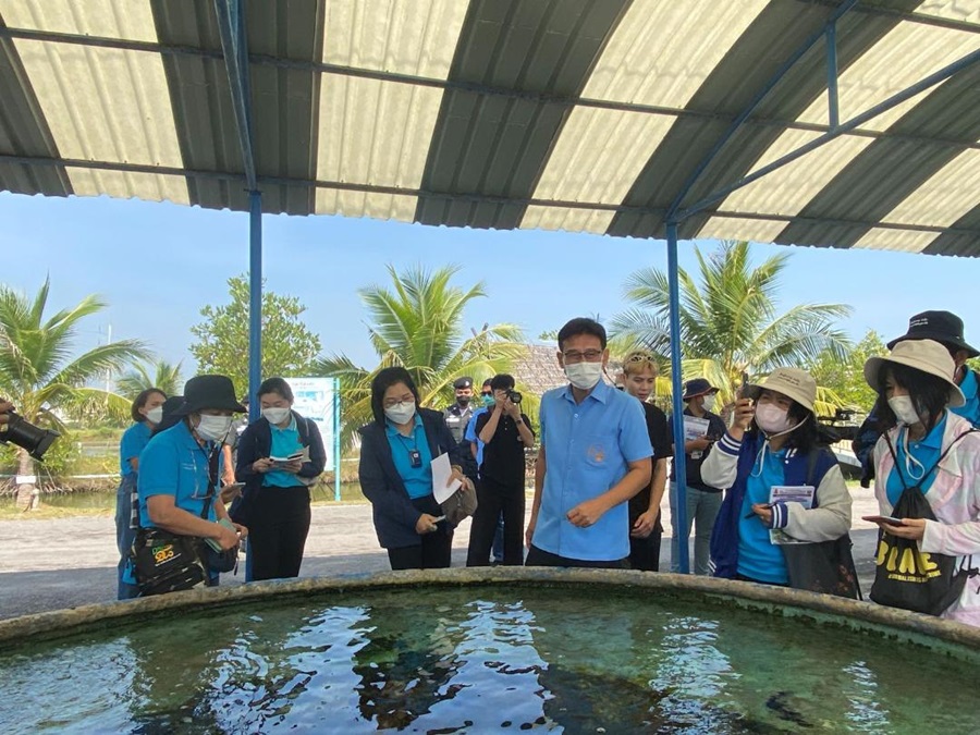 ฟาร์มทะเลตัวอย่างในสมเด็จพระนางเจ้าสิริกิติ์ พระบรมราชินีนาถ จ.เพชรบุรี ขยายผลสู่การปฏิบัติใช้ของราษฎร