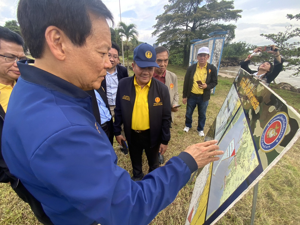 กรรมาธิการวุฒิสภาลงพื้นที่ชายแดนตราด ศึกษาปัญหา MOU 43/44 ไทย-กัมพูชา 