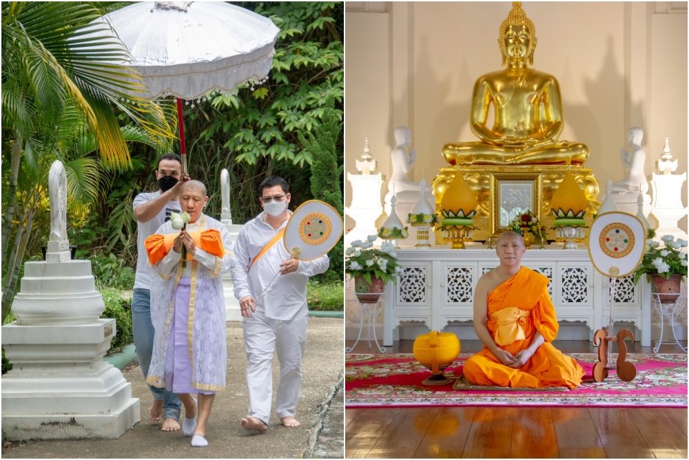 "โน้ส อุดม" ละทางโลกหันหน้าศึกษาพระธรรม ได้ฉายา "อธิจิตฺโต"