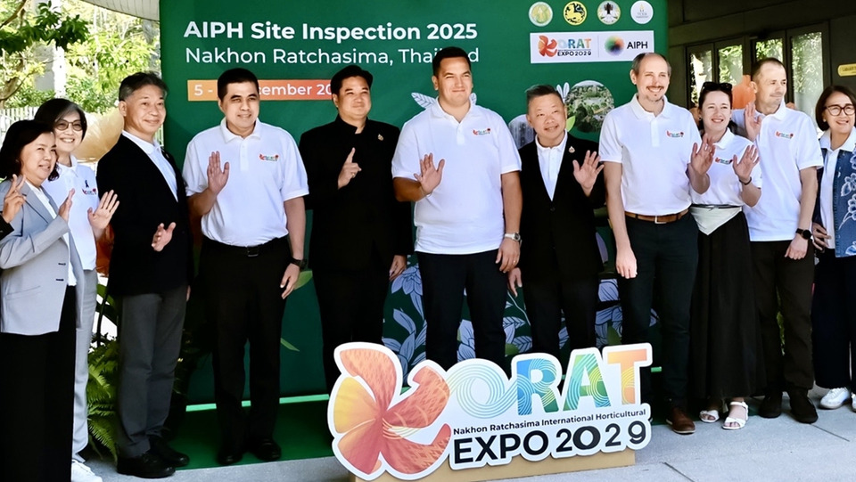 ไทยโชว์ศักยภาพ! AIPH ประเมินความพร้อม “พืชสวนโลก โคราช 2572” ชื่นชมแนวคิด Less is More