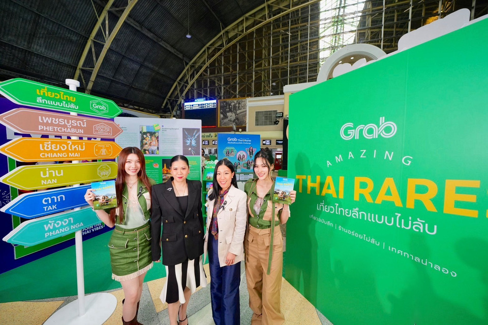 Grab หนุน Fandom Tourism ดึง “หลิง–ออม” เปิดแคมเปญ “Grab Amazing Thai Rares” กระตุ้นเที่ยวไทยมุมใหม่ครึ่งปีหลัง