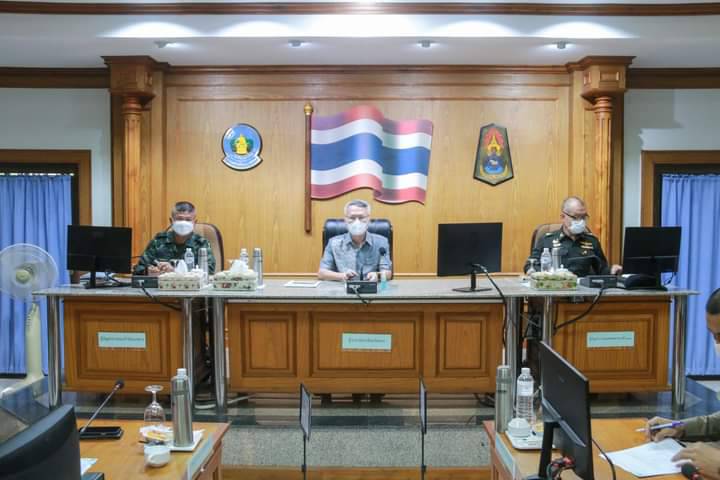 ตากระดมหน่วยงานที่เกี่ยวข้องประชุม  แก้ไขปัญหาด้านความมั่นคงชายแดน 