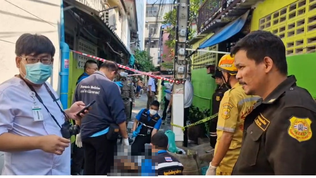 เพลิงไหม้ชุมชนตลาดเก่านครหลวงพบหญิงวัย 63 ปีป่วยติดเตียงดับอนาถภายในห้องพัก