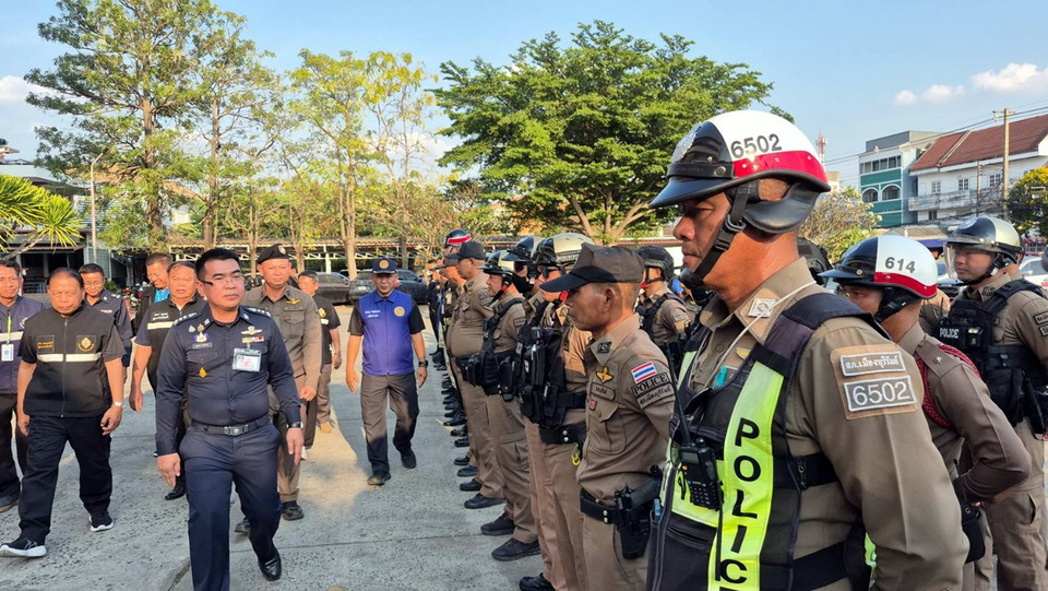 บุรีรัมย์ระดม ตร.-ทหาร-ปกครอง กวาดล้างอาชญากรรม รับมือโค้งสุดท้ายเลือกตั้ง