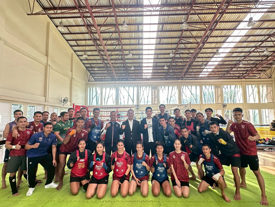 คณะผู้บริหารกองทุนพัฒนาการกีฬาแห่งชาติ ลงพื้นที่ให้กำลังใจนักกีฬาไทย พร้อมติดตามความพร้อมก่อนศึกซีเกมส์และพาราเกมส์