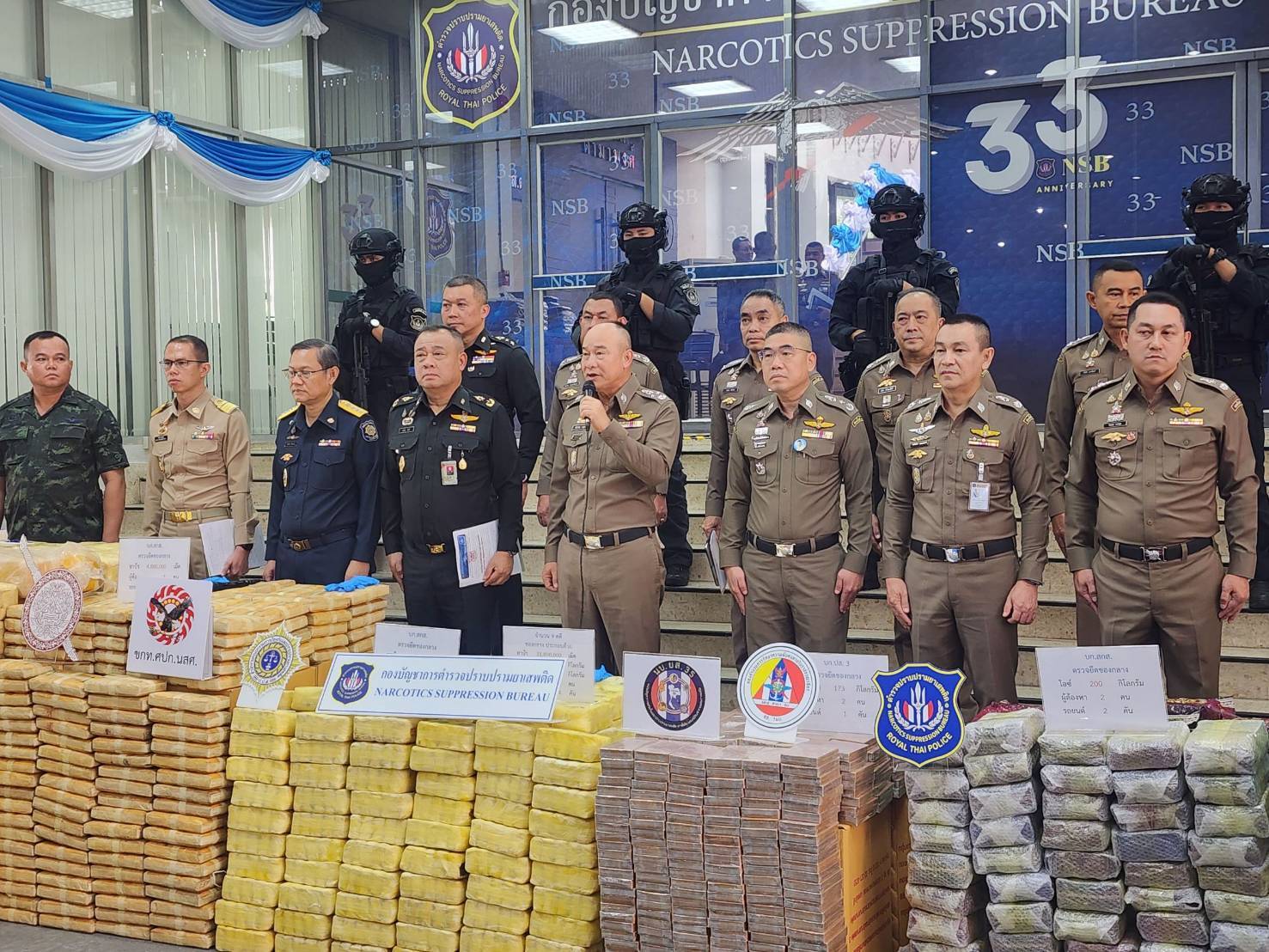ตร.ปส.ปฏิบัติการระดมปิดล้อมตรวจค้นเครือข่ายยาเสพติดกวาดล้างทั้งเครือข่ายรายใหญ่และรายย่อยพร้อมกันทั่วประเทศ