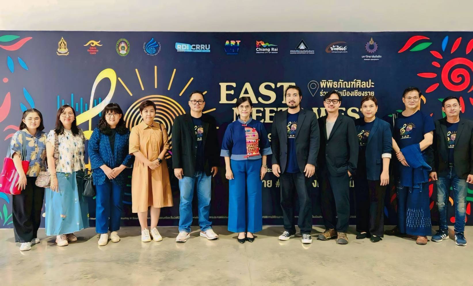 สศร.-เชียงรายจัดงานเทศกาลดนตรีและสื่อมัลติมีเดียร่วมสมัย"East Meets West: A Chiang Rai Journey in Sound and Story" 