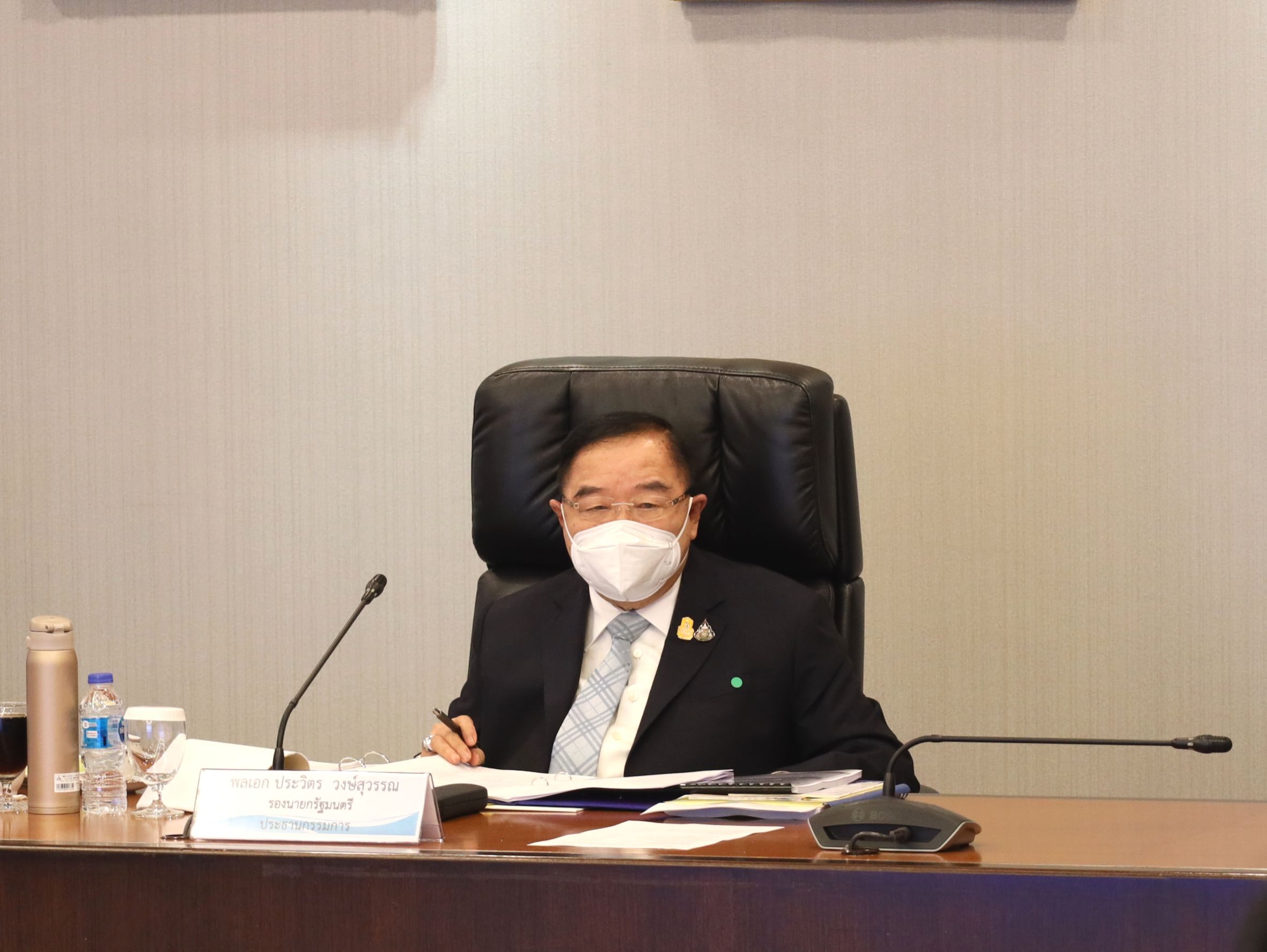 “ลุงป้อม” ไฟเขียวบอร์ดกองทุนดีอีตั้งคณะทำงานกลั่นกรองโครงการ