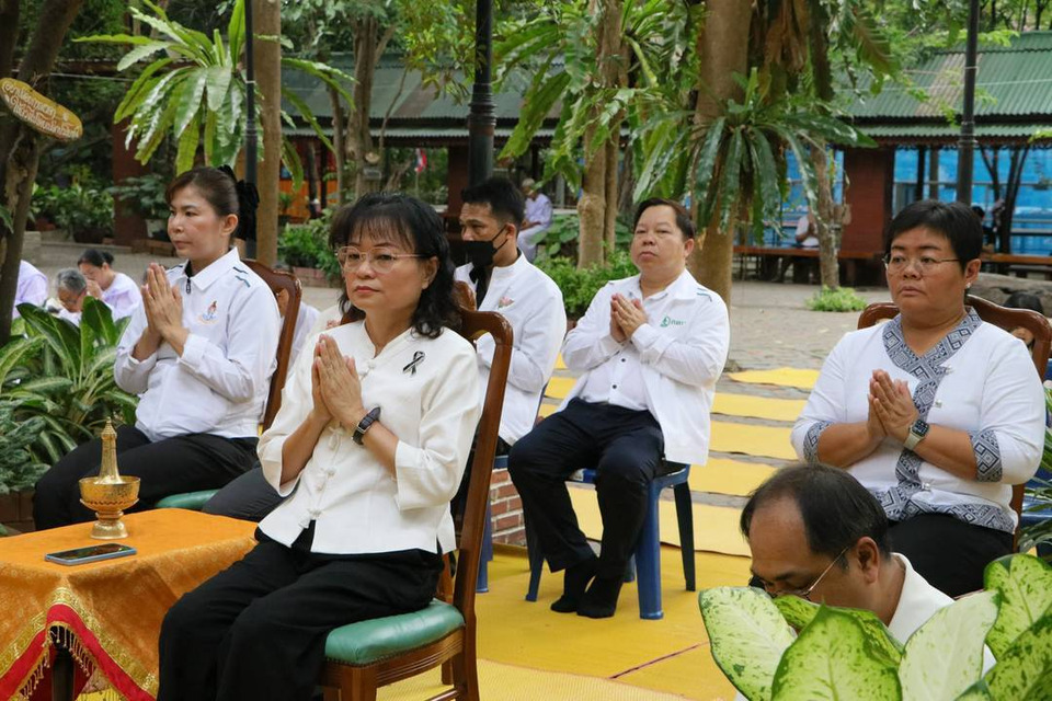 ร่วมทำบุญเวียนเทียนด้วยต้นไม้ ลดปัญหาฝุ่นละออง PM.2.5