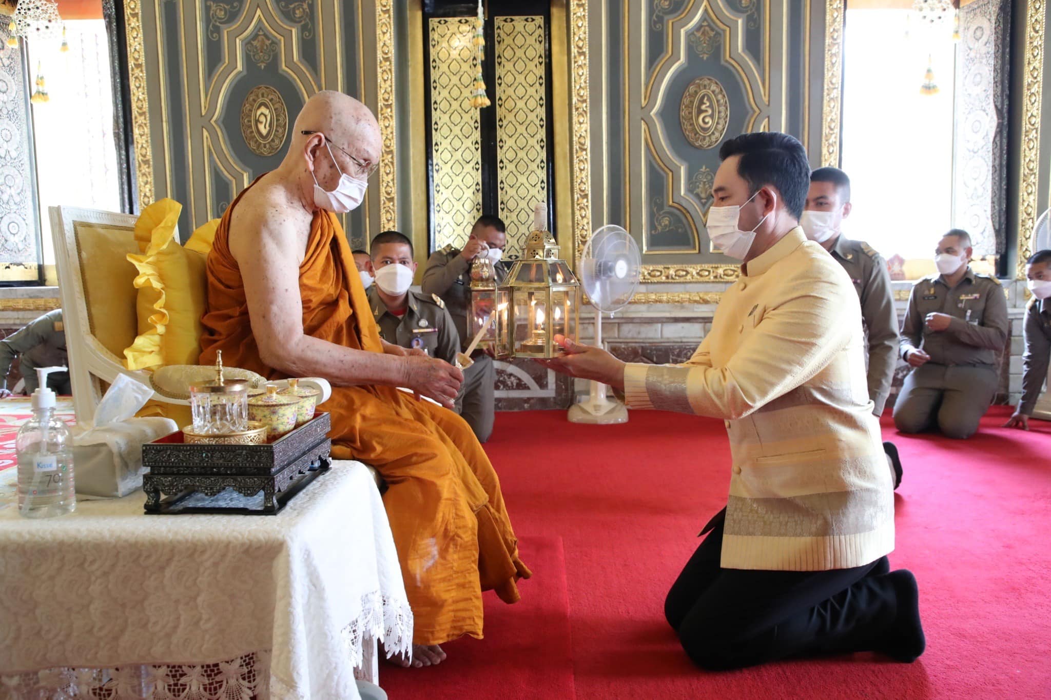 สมเด็จพระสังฆราชประทานไฟพระฤกษ์จัดกิจกรรมสวดมนต์ข้ามปี 2564
