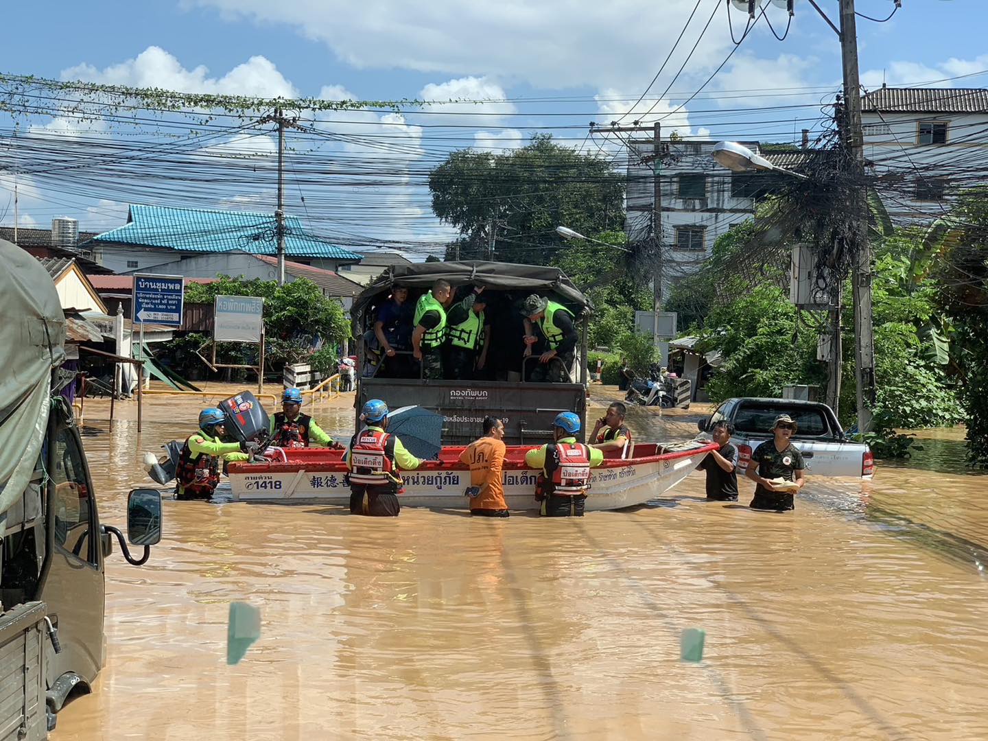 “เทศบาลนครเชียงใหม่”เร่งอพยพ ปชช.หลังลำน้ำปิงท่วมล้นตลิ่งเข้าสู่เขตเมือง จ.เชียงใหม่