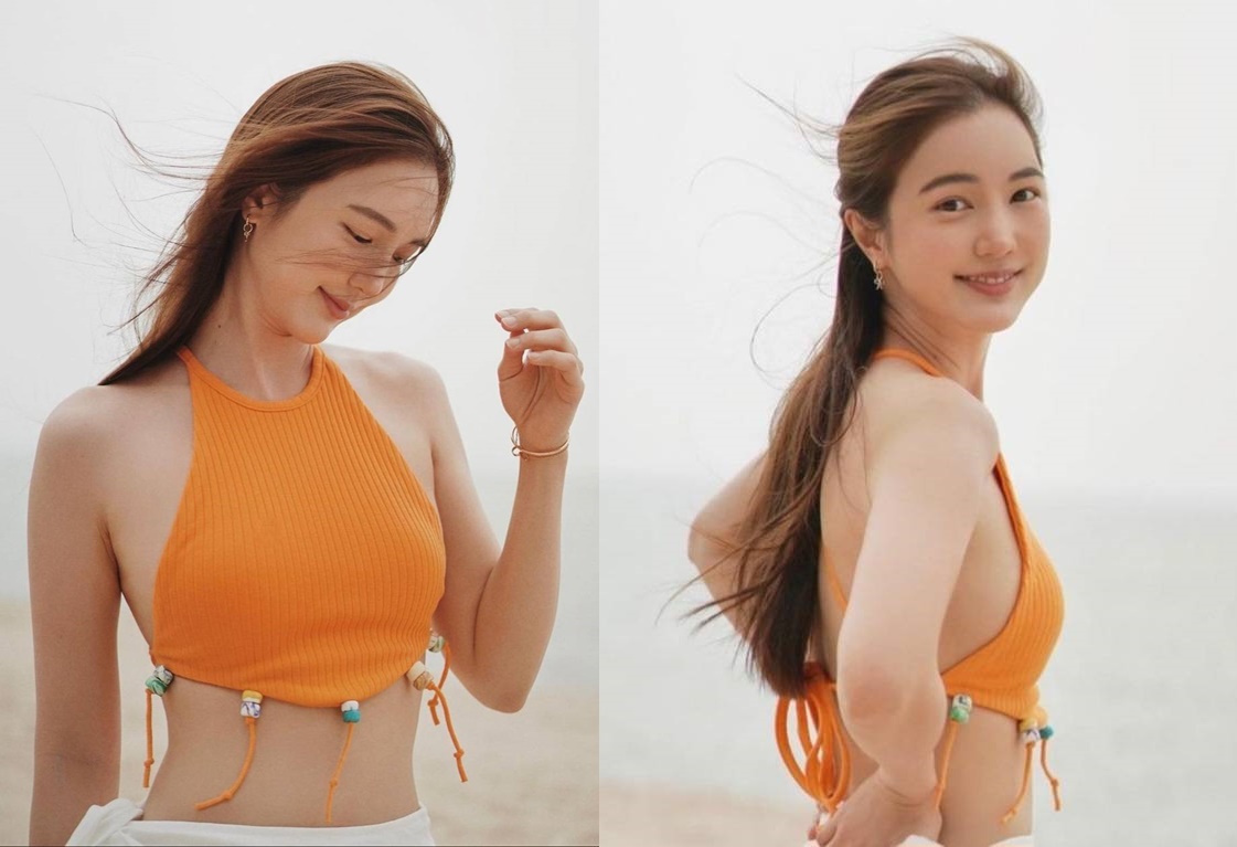 นานๆได้เห็น!"บัวนลินทิพย์"ในโหมดเซ็กซี่ โชว์เอวบางขาวออร่า
