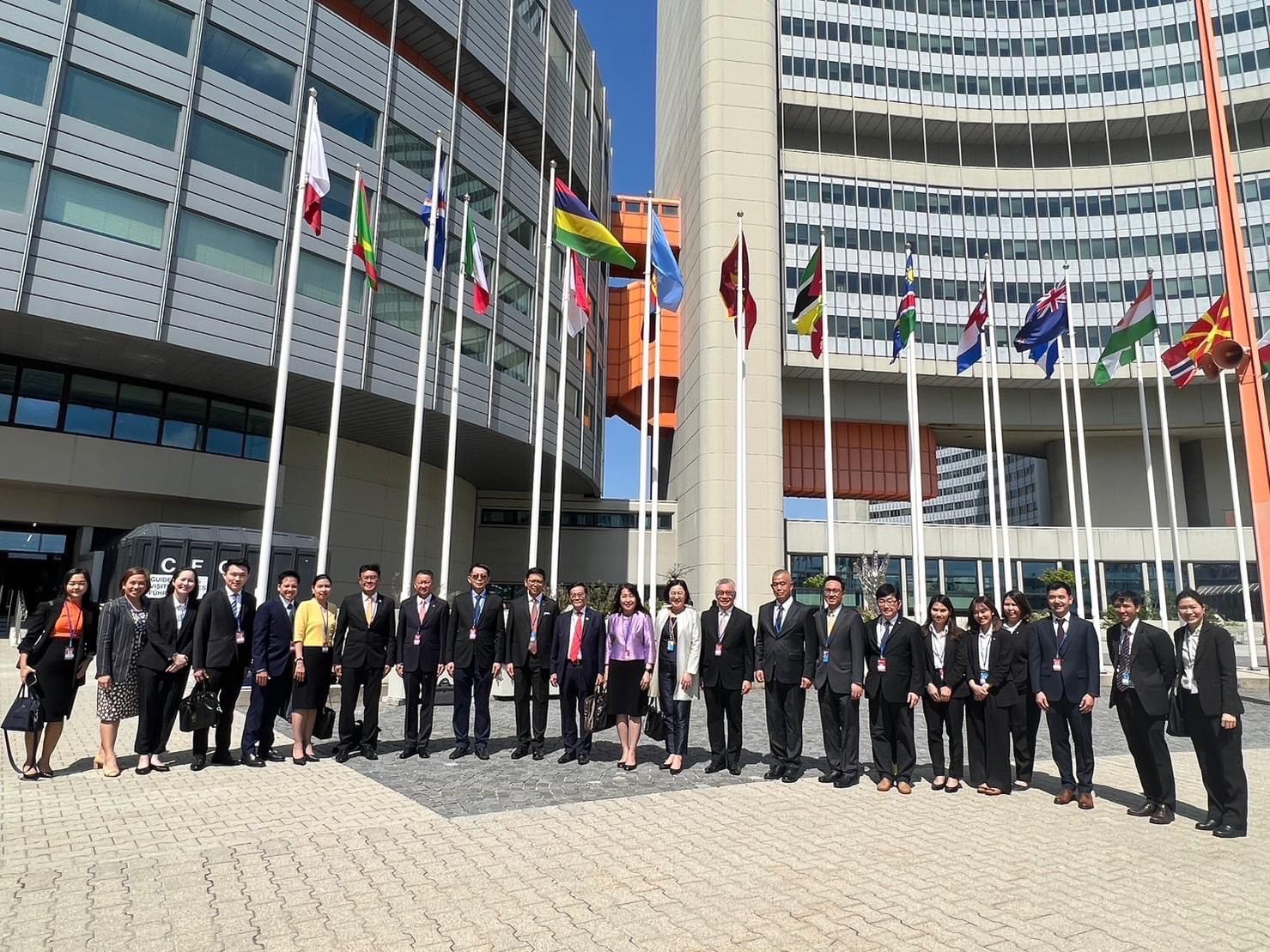 อายุตม์ นำทีมราชทัณฑ์ไทยเข้าร่วมการประชุม CCPCJ สมัยที่ 32 ณ กรุงเวียนนา สาธารณรัฐออสเตรีย