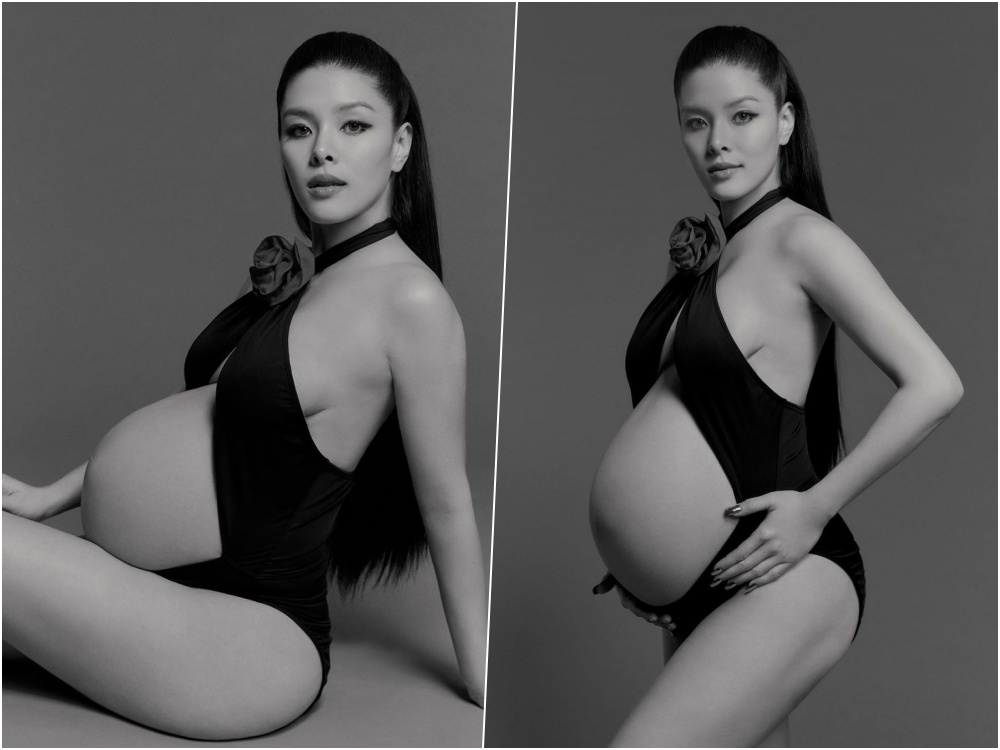 จัดเต็มโค้งสุดท้าย!! "ลิเดีย" แซ่บไม่แผ่วในชุดวันพีซโชว์ท้องใหญ่ใกล้คลอด