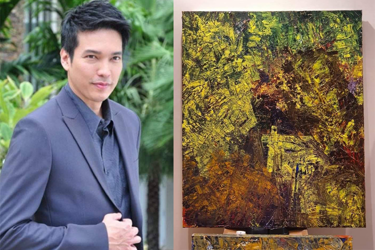  รวิชญ์ เทิดวงส์ ส่ง​ "แรงผลักดัน​ impedus" Acrylic  canvas โชว์เดี่ยว Collection ที่ 4  หลังทิ้งห่างนานกว่า 20 ปี 