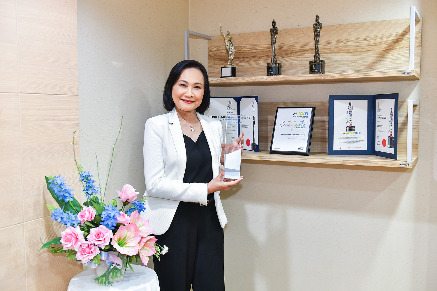 เครือโรงพยาบาลพญาไทและเปาโลกับรางวัลสุดยอดนายจ้างดีเด่น “Best Employers Thailand Hall of Fame 2022”