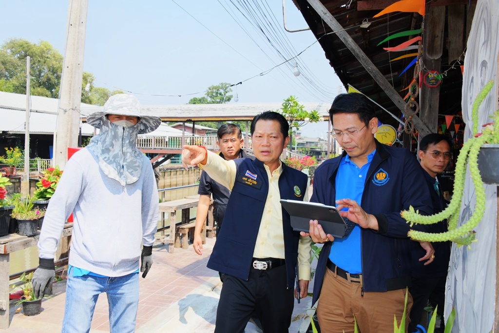 "รองฯเดช" กางแผนชี้จุดไล่น้ำเค็มคืนความสุขชาวแปดริ้ว