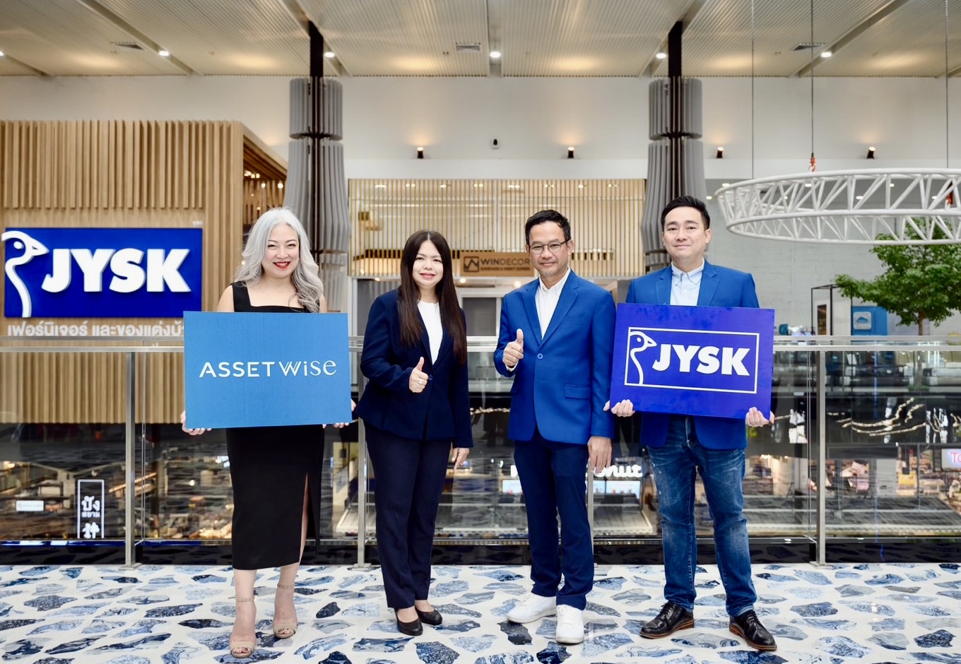 “แอสเซทไวส์” ผนึก “JYSK” แบรนด์เฟอร์นิเจอร์และของแต่งบ้านระดับโลก มอบสิทธิพิเศษสำหรับลูกบ้าน AssetWise Club