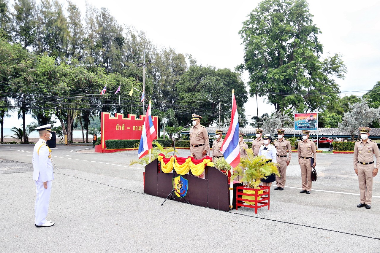 เจ้ากรมจเรทหารเรือตรวจเข้มความพร้อม กองรักษาความปลอดภัยฐานทัพเรือสัตหีบ 