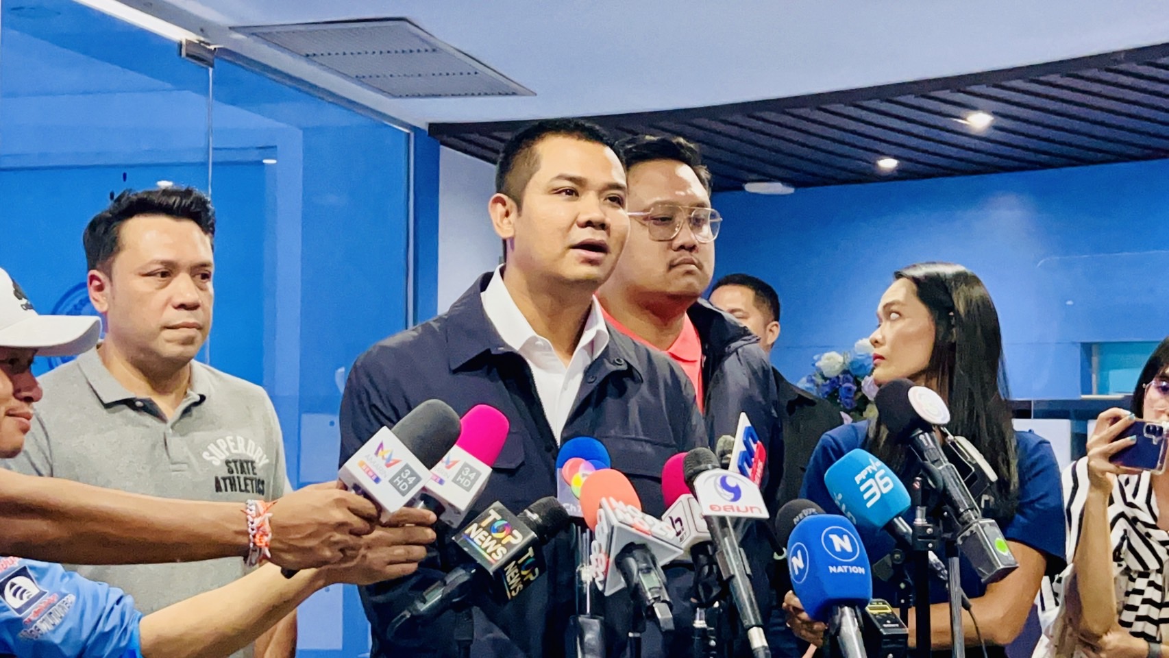 "ชัยชนะ" ย้ำชัดยังไม่มีเทียบเชิญปชป.ร่วมรัฐบาล ฟาด "แม่ยก" หยุดเสี้ยม ยันไม่มีใครขับ "ชวน" พ้นพรรค