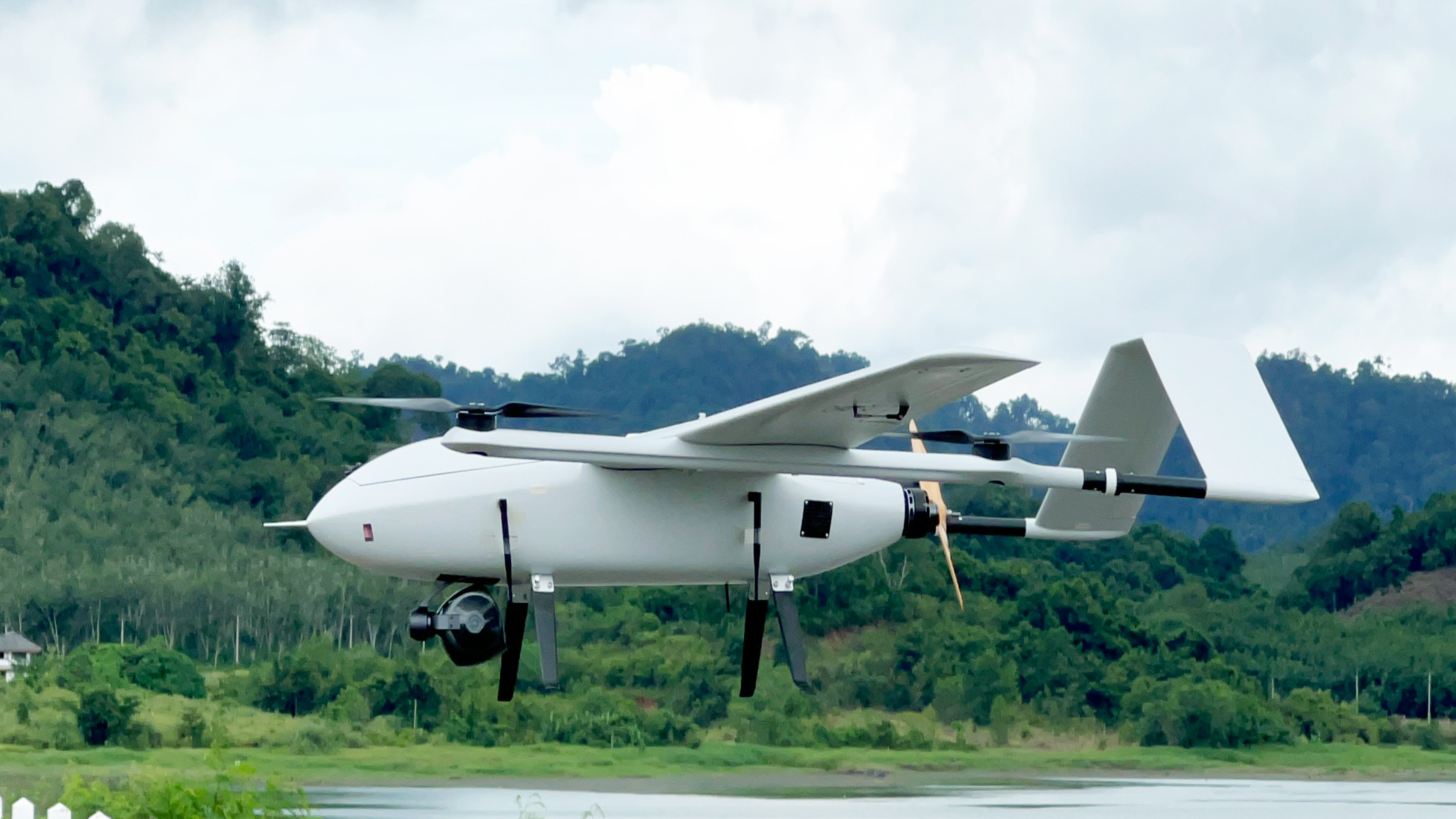 eVTOL นำร่องบินสำรวจป่าไทย 13 ล้านไร่ โดย ทีม สจล. ร่วมกับกระทรวงทรัพยากรฯ