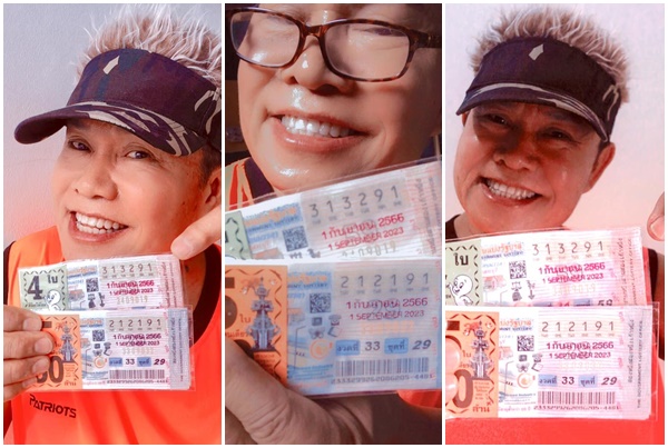 “มนต์สิทธิ์”ยิ้มแป้น! โชว์ลอตเตอร์รี่ถูกหวยพอหอมปากหอมคอ