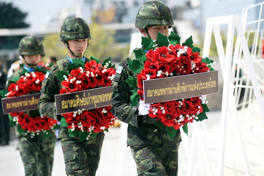 3 กุมภาพันธ์ วันทหารผ่านศึก ทบ. พร้อมใจจัดกิจกรรมรำลึกถึงวีรชนผู้เสียสละเพื่อแผ่นดินไทย