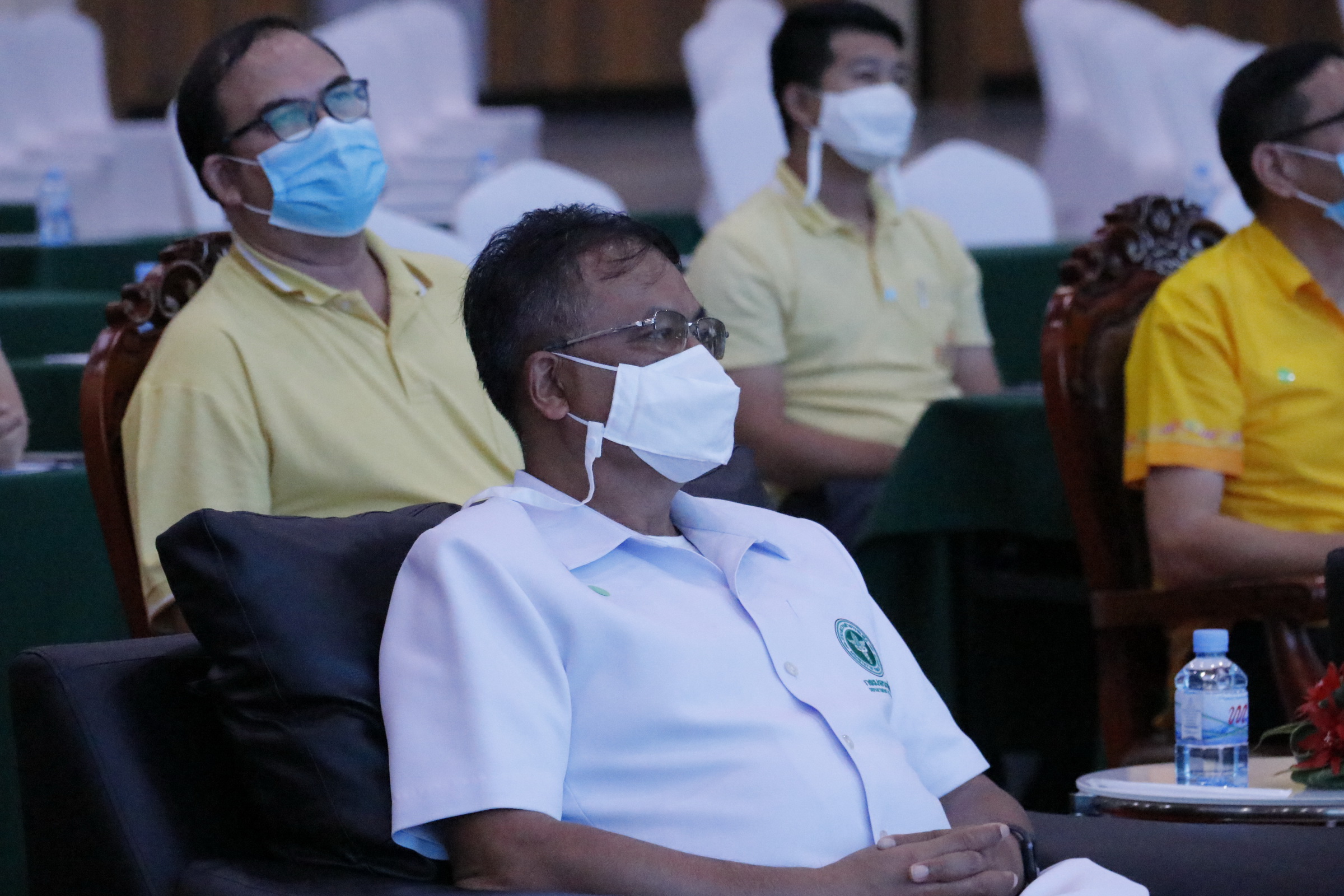 กรมอนามัยลงพื้นที่สวนนงนุชตรวจมาตรฐานป้องกันโควิดศูนย์ประชุมนานาชาติ