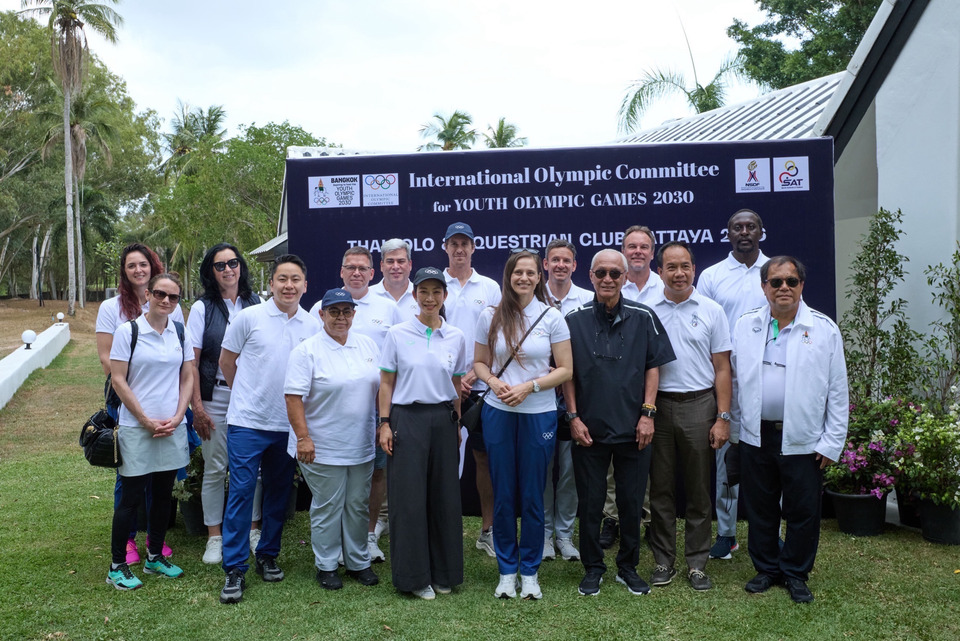 คณะผู้แทน IOC ตรวจพื้นที่ชลบุรี พร้อมนำเสนอศักยภาพสู่การเป็นเจ้าภาพ Youth Olympic Games Bangkok 2030
